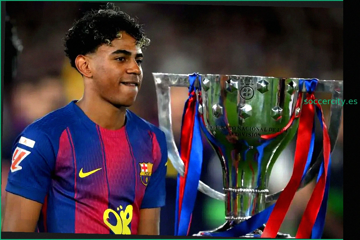 Lamine Yamal aspira a ganar siete u ocho títulos de LaLiga con el Barcelona